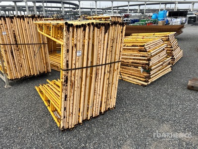 Quantity of (3) Bundles of Scaffolding