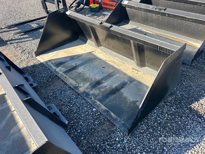 All-Star 84 in Snow/Litter Skid Steer Bucket (Unused)