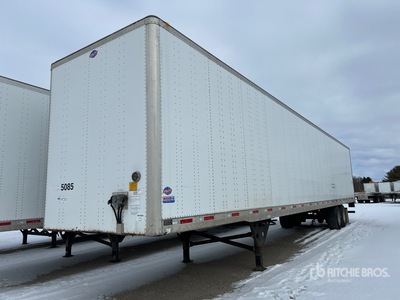 2013 Utility VS2DX 53 ft x 102 in T/A Van Trailer