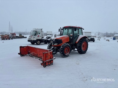 2009 Kubota M110X 4WD-tractor