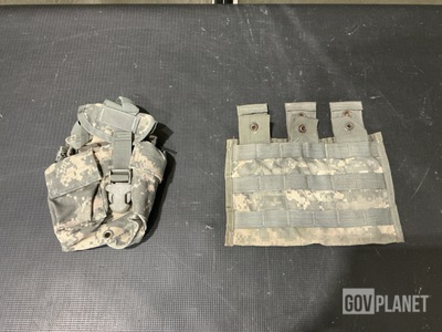 (110) M4 Three Mag Pouches & (156) General Purpose Canteen Pouches