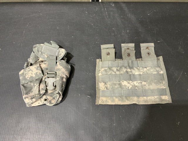 (110) M4 Three Mag Pouches & (156) General Purpose Canteen Pouches