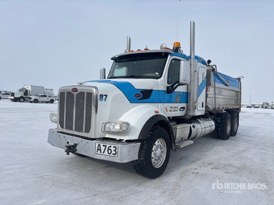 2018 Peterbilt 567 6x4 Sleeper T/A Dump Truck