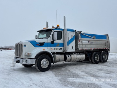 2018 Peterbilt 567 6x4 Sleeper T/A Dump Truck