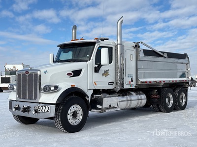 2016 Peterbilt 567 6x4 Sleeper T/A Dump Truck