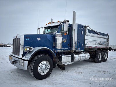 2016 Peterbilt 367 6x4 Sleeper T/A Dump Truck