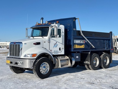 2022 Peterbilt 348 6x4 شاحنة قلابة /محورين