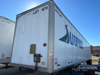 2016 Wabash DVLSHPC 53 ft x 102 in T/A Van Trailer
