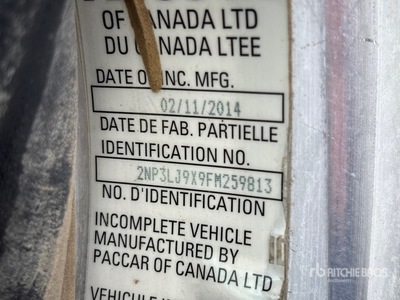 2015 Peterbilt 348 6x4 を見 Dump Truck