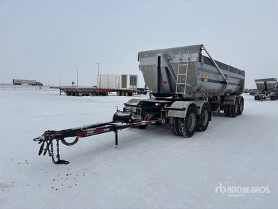 2019 Arnes 25 ft Quad/A End Dump Trailer