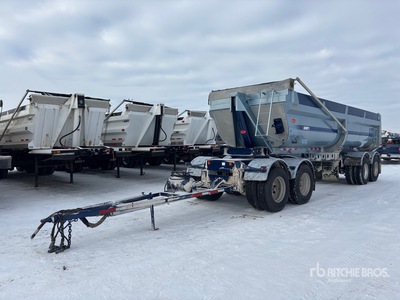 2015 Arnes 25 ft Quad/A End Dump Trailer