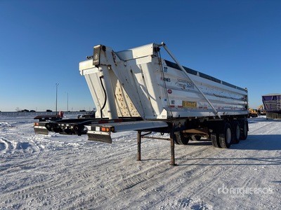 2019 Arnes 30 ft Tri/A مقطورة للتفريغ الخلفي