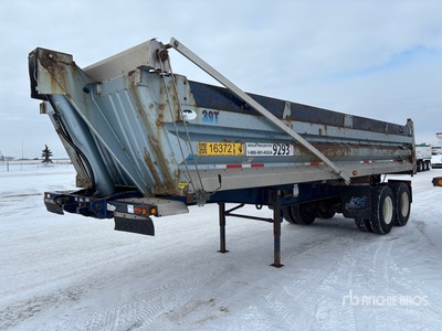 2014 Arnes 28 ft T/A Remorque à benne basculante