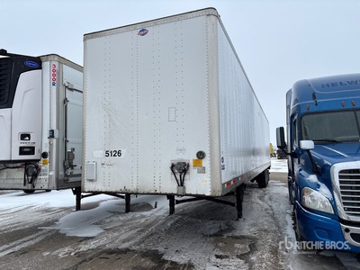 2014 Utility VS2DX 53 ft x 102 in T/A Van Trailer