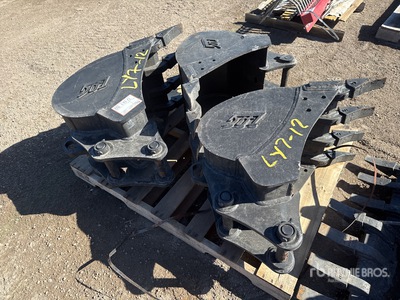 Quantity of (3) Tag 19 in Digging Excavator Bucket (Unused)