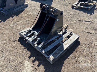 Quantity of (2) Yanmar 12 in Digging Excavator Bucket - Fits Yanmar VIO 45/55 (Unused)