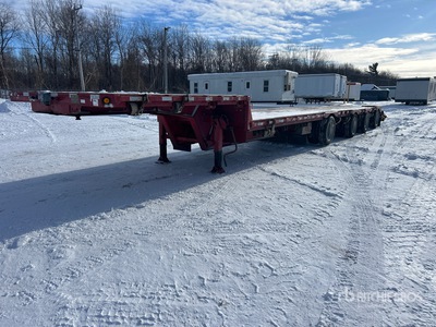 2015 Fericar DD534 53 ft Quad/A Single Drop Step Deck Trailer