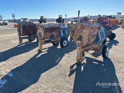 Quantity of (3) Portable Concrete Mixer