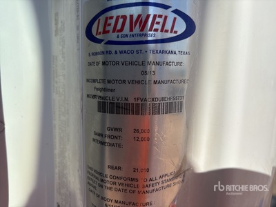 2014 Freightliner M2 106 4x2 Water Truck