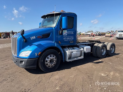 2017 Peterbilt 579 6x4 T/A Day Cab Truck Tractor