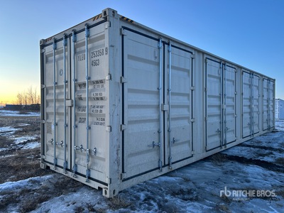 2025 40 ft High Cube Multi-Door Conteneur de stockage