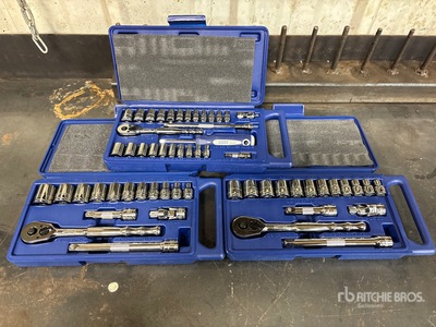 Quantity of (3) Williams Socket Sets (Unused)