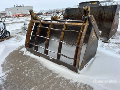 Empire 99 in Q/C Grapple Wheel Loader Bucket