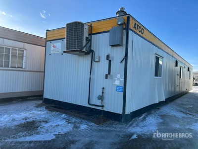 2002 Atco 60 ft x 12 ft Skid-Mounted Open Concept Mobilne biuro