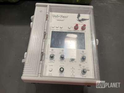 (2) Impact Uni-Vent 754M Portable Ventilators w/Storage Cases