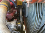 Engine with Air Compressor