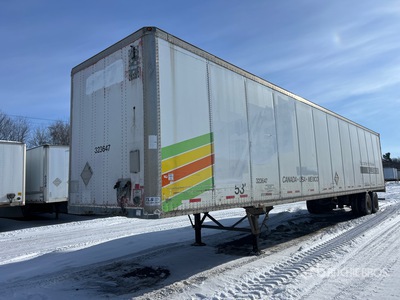 2001 Wabash 53 ft x 102 in T/A Van Trailer