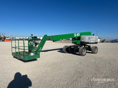 2016 Genie S-65 4WD Gasoline Telescopic Boom Lift