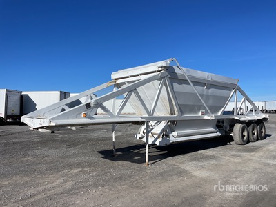 2002 Ranch Tri/A Belly Dump Trailer
