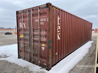 2010 40 ft High Cube Storage Container