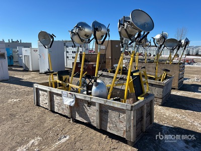 Quantity of (6) Work Lights