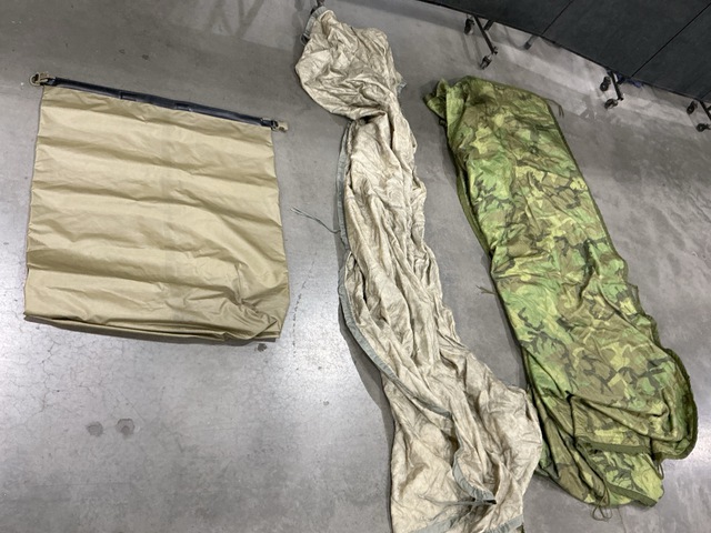 (88) Wet Weather Poncho Liners & (3) Waterproof Pack Liners