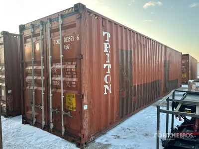 2010 40 ft High Cube Opslag container