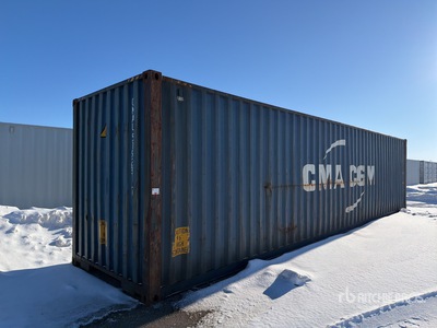 40 ft High Cube Lagercontainer