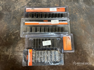 Quantity of Valley Impact Socket Sets (Unused)