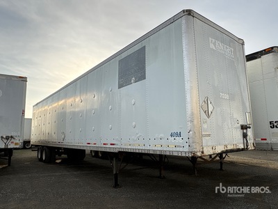 1997 Wabash 53 ft x 102 in T/A Rimorchio furgonato