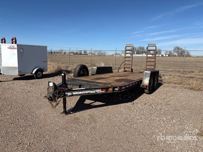 2014 Towmaster TC-12D 16 ft T/A Remorque pour équipement