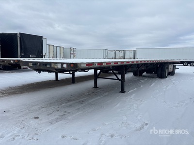 2016 Fontaine 53 ft T/A Flatbed Trailer