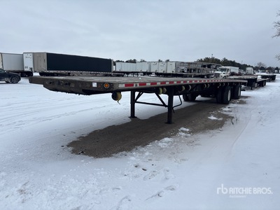 2016 Fontaine 53 ft T/A Spread Axle Flatbed Trailer