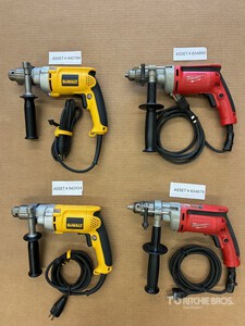 Quantity of (4) Electric Drills