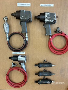 Quantity of (3) Ingersoll Rand Pneumatic Impact Wrenches & (3) Die Grinders