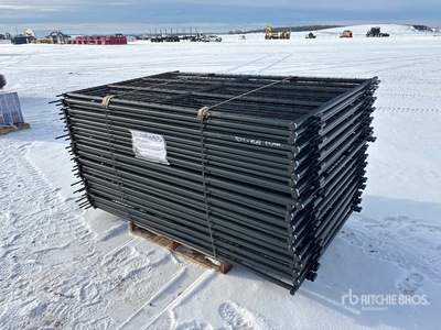 Quantity of (30) 2026 BYT 7 ft x 4 ft 3 in Mesh Sheep Livestock Panel (Unused)