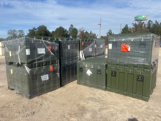 (11) Pelican Hardigg Storage Cases