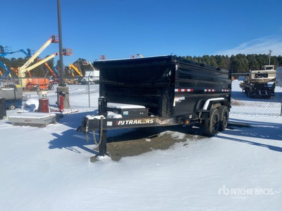 2023 PJ Trailers 0 ft T/A Tipping Utility Trailer