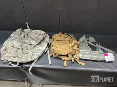 (15) Large Field Rucksacks, (19) Fighting Load Carriers & Assorted Items