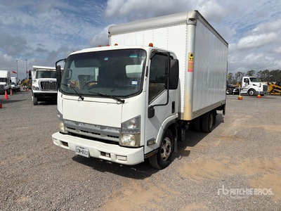 2012 Isuzu NPR 4x2 Van Truck